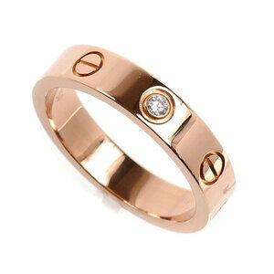 CARTIER Authentic 18k Gold Diamond Love Ring